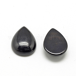 Cabochons en pierre noire naturelle&nbsp;X-G-R417-10x14-46