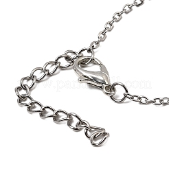 Bracelets à breloques en acier inoxydable 304&nbsp;BJEW-JB12059