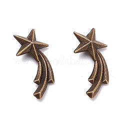Zink-Legierung Cabochons&nbsp;PALLOY-WH0036-23AB