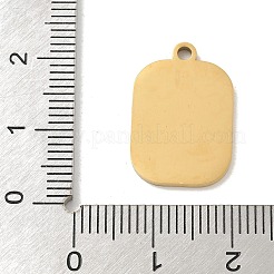 304 Edelstahl-Emaille-Anhänger&nbsp;STAS-I322-83G-B