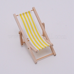 Décorations pour la maison de chaise de plage&nbsp;DJEW-WH0007-94C