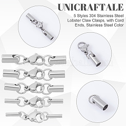 50 Satz 5 Stile 304 Edelstahl-Karabinerverschlüsse&nbsp;STAS-UN0042-01