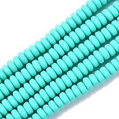 Chapelets de perle en pâte polymère manuel&nbsp;X-CLAY-N008-008G