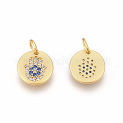 Ottone micro spianare fascino zirconi&nbsp;ZIRC-F095-05