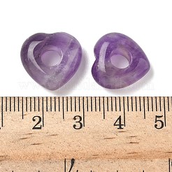 Natürliche Amethyst europäischen Perlen&nbsp;G-C252-01J