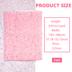 1 Yard Pailletten Polyester Netzstoff&nbsp;DIY-FG0008-23B