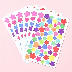 4 Beutel DIY-Papierbildaufkleber mit Sternmuster&nbsp;AJEW-FS0001-16