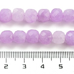 Chapelets de perles de jade blanche naturelle&nbsp;G-H028-A09-03
