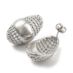 Aretes ovalados&nbsp;EJEW-G355-09P
