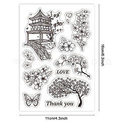 Timbri trasparenti in plastica pvc personalizzati&nbsp;DIY-WH0448-0228