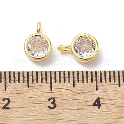 Pendentifs en laiton zircon cubique transparent&nbsp;X-KK-K360-13G