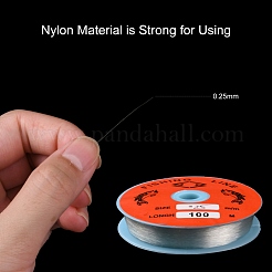 Fil de pêche de nylon transparent&nbsp;EC-L001-0.25mm-01