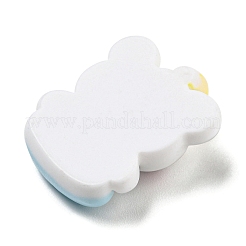 Graziosi cabochon in resina opaca con animali&nbsp;RESI-C040-01E
