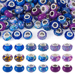 Perline europee in resina 90 pz 9 stili&nbsp;RPDL-TA0001-13