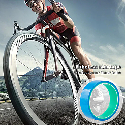 Nastri protettivi per cerchioni di biciclette per animali domestici&nbsp;AJEW-WH20010-94B