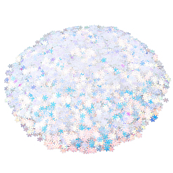 50 g de paillettes de flocon de neige en plastique de Noël&nbsp;MRMJ-CY0001-04