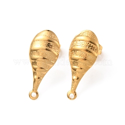 304 risultati orecchino perno in acciaio inox, con anello orizzontale, lacrima, oro, 21x9mm, Foro: 1.4 mm, ago :0.8mm