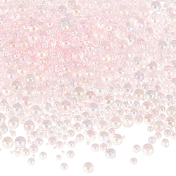 Perles à bulles, 3d nail art décoration mini perles de verre, minuscules perles de clou de caviar, chardon, 0.4~3mm, 225 g / boîte
