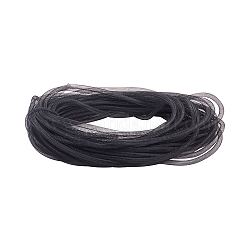 Cable de hilo de plástico neto, negro, 8mm, 30 yardas / paquete
