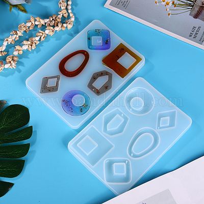4cm Square Plastic Mold, Resin Mold, Supplies Mould, UV Epoxy, Chocolate  Soap Candle Wax, 1.5 Inches, 1.5 Square, Jewelry Making Moulds 