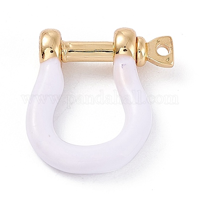 Wholesale Brass Enamel D-Ring Anchor Shackle Clasps 