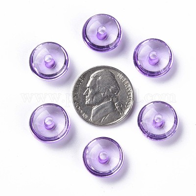 Perles en acrylique transparente&nbsp;MACR-S373-110-B01-1