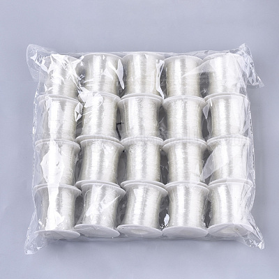 Filo di cristallo elastico tondo&nbsp;EW-R007-C-01-1