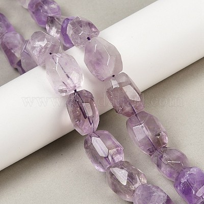 Natürlichen Amethyst Perlen Stränge&nbsp;G-F796-C07-01-1