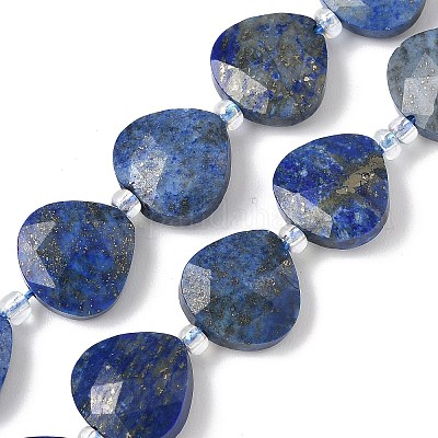Natürlicher Lapislazuli Perlenstränge&nbsp;G-D316-A05-1