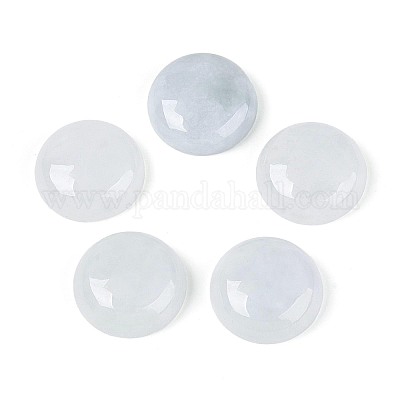 Natürliche Myanmar-Jadeit-Cabochons&nbsp;G-T143-48D-1