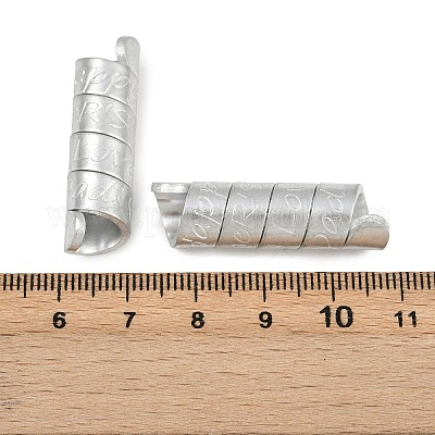 Aluminium-Perlen&nbsp;ALUM-P001-02S-1