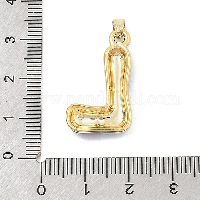 Pendentifs d'émail en alliage&nbsp;ENAM-S023-01G-L-1