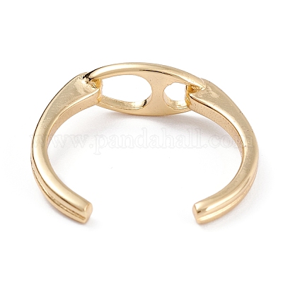 Anelli gemelli in ottone&nbsp;RJEW-B034-01G-1