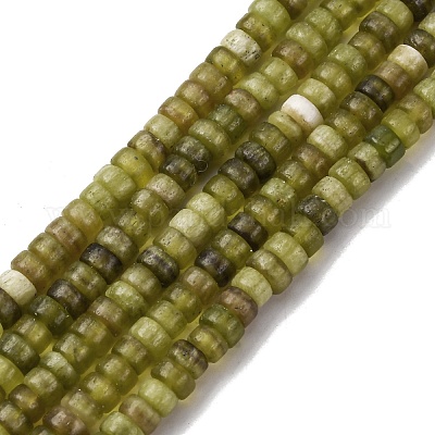 Natürliche Hetian Jade Perlenstränge&nbsp;G-L624-I06-2x4mm-1