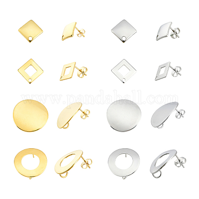 Shop DICOSMETIC 40Pcs 2 Colors 304 Stainless Steel Charms for