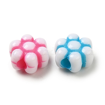 Perles acryliques opaques&nbsp;OACR-E039-17-1