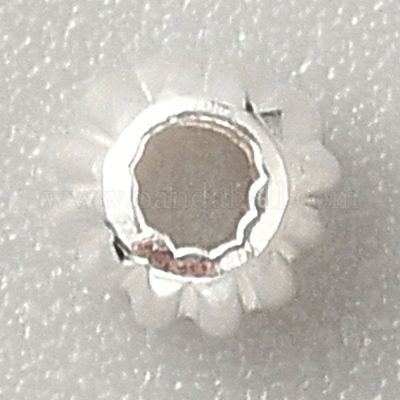 925 Sterling Silber Perlen&nbsp;STER-WH0019-16B-1