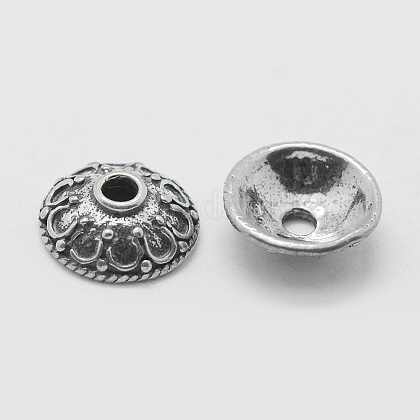 Thai 925 Sterling Silber Perlenkappen STER-K171-30AS-1