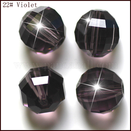 Abalorios de cristal austriaco de imitación SWAR-F079-10mm-22-1