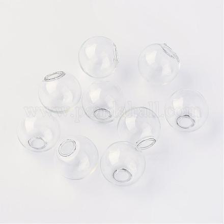 Круглые механизированные бутылки с выдувным стеклянным шаром BLOW-R001-16mm-1