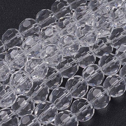 Chapelets de perles en verre GF12mmC01Y-1