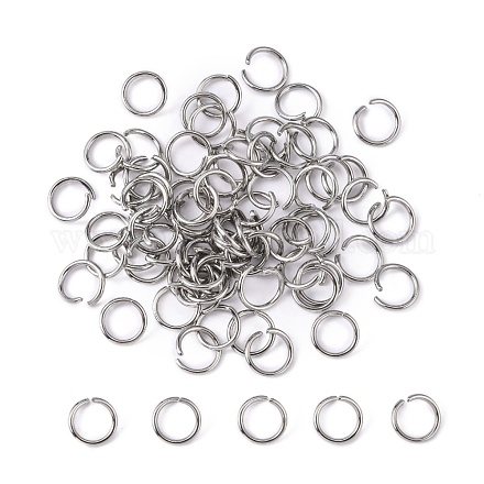 304 anelli di salto in acciaio inox X-STAS-R049-8x1mm-1