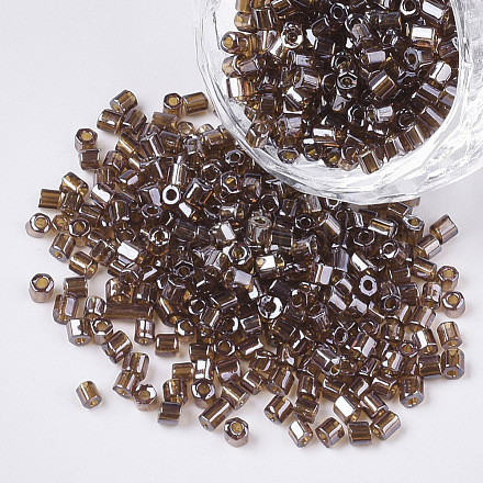 8/0 Two Cut Glass Seed Beads SEED-S033-15A-01-1