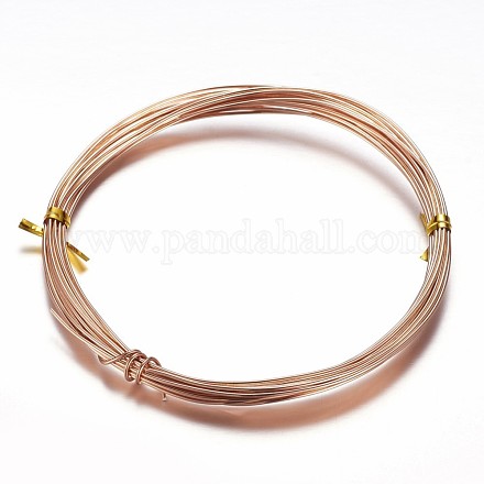 Round Aluminum Craft Wire AW-D009-1.5mm-10m-04-1