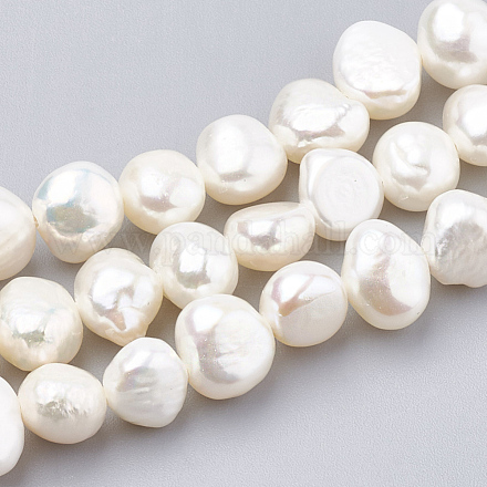 Natural Cultured Freshwater Pearl Beads Strands PEAR-S012-82A-1