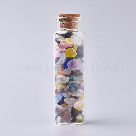 Botella de deseo de vidrio DJEW-L013-A06-1