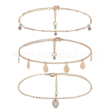 Fashewelry-Halsketten aus legiertem Harz NJEW-TA0001-07-1