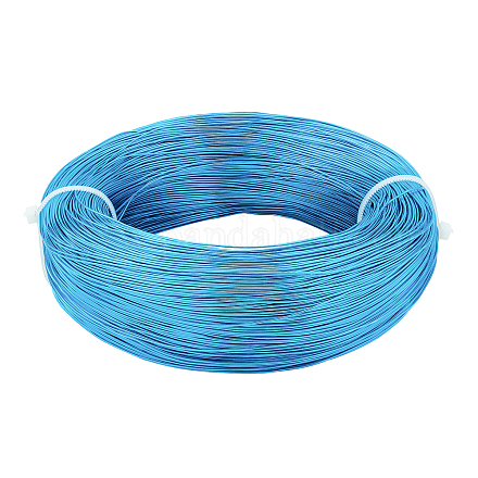 BENECREAT 22 Gauge(0.6mm) Aluminum Wire 918 Feet(280m) Bendable Metal Sculpting Wire for Beading Jewelry Making Art and Craft Project AW-BC0007-0.6mm-13-1