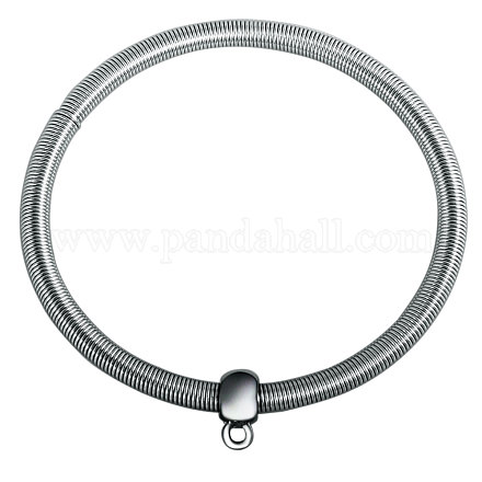304 Stainless Steel Barcelet Making STAS-S063-VNP057-1