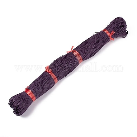 Chinese Waxed Cotton Cord YC-S005-0.7mm-196-1